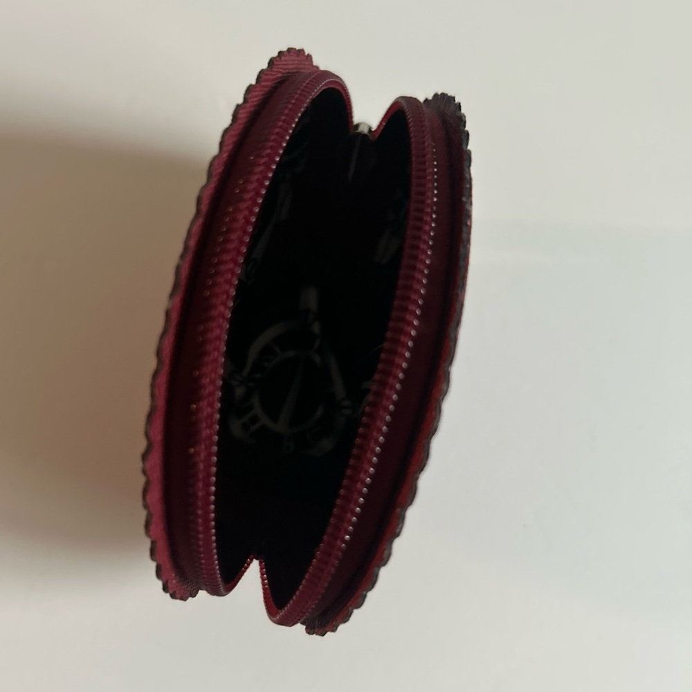 Henri Bendel New York Saffiano Pouch Set (3-Piece) Black, Teal, Burgundy - Picture 14 of 16